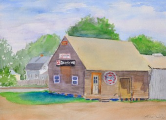 The Dexter Mill Commissioned at the Dexter Plein Air Festival Sold!